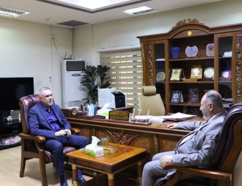 The University President discusses joint cooperation with the Technical Undersecretary of the Ministry of Communications