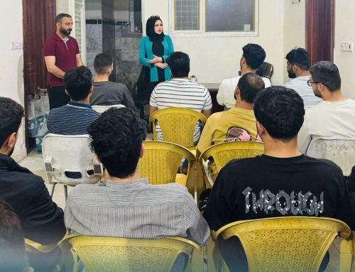 Dean of the College of Business Informatics visits the dormitory